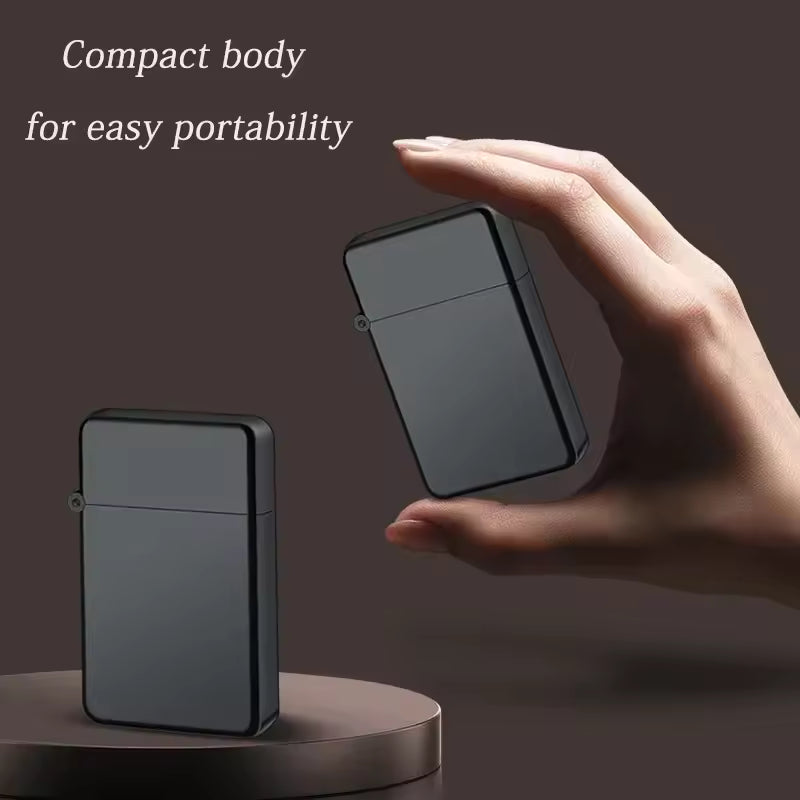 Windproof Waterproof Metal Lighter, Galvanized Embossed Dragon Design, Red Jet Flame Cigar Lighter, Smoking Accessory for Men