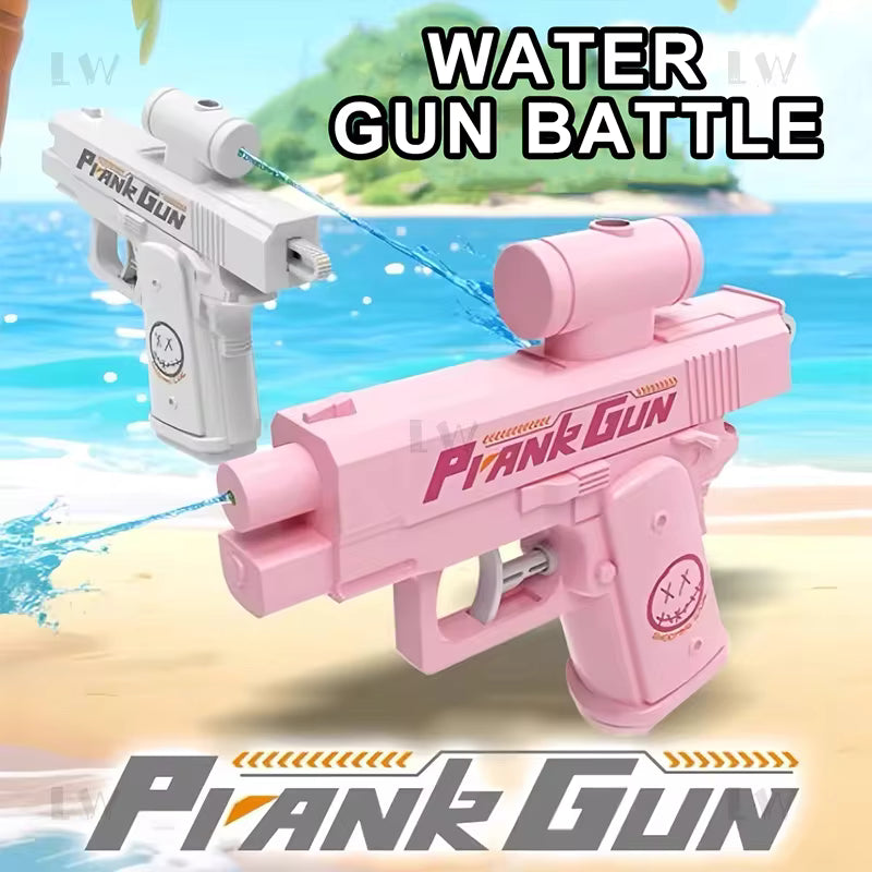 Double‑Sided Reverse Mini Water Gun — Dual‑Direction Spray Toy for Summer Tricks