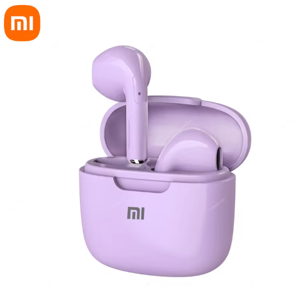 Xiaomi Wireless In-Ear Bluetooth Earbuds with Charging Case, 25 Hours Playtime, TWS Technology, and Built-in Noise-Cancelling Microphone
