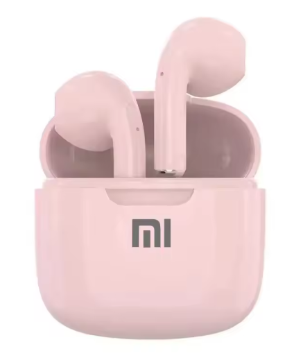 Xiaomi Wireless In-Ear Bluetooth Earbuds with Charging Case, 25 Hours Playtime, TWS Technology, and Built-in Noise-Cancelling Microphone