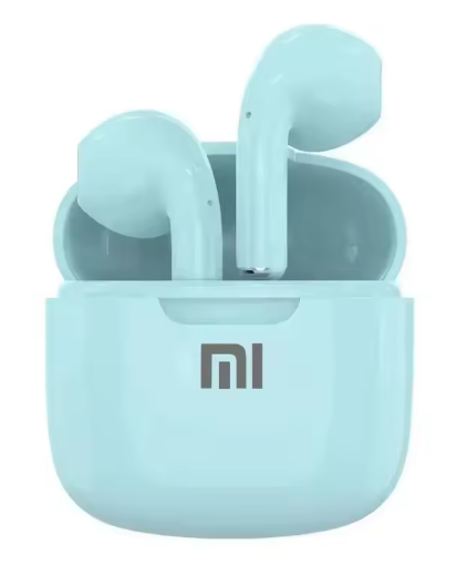 Xiaomi Wireless In-Ear Bluetooth Earbuds with Charging Case, 25 Hours Playtime, TWS Technology, and Built-in Noise-Cancelling Microphone