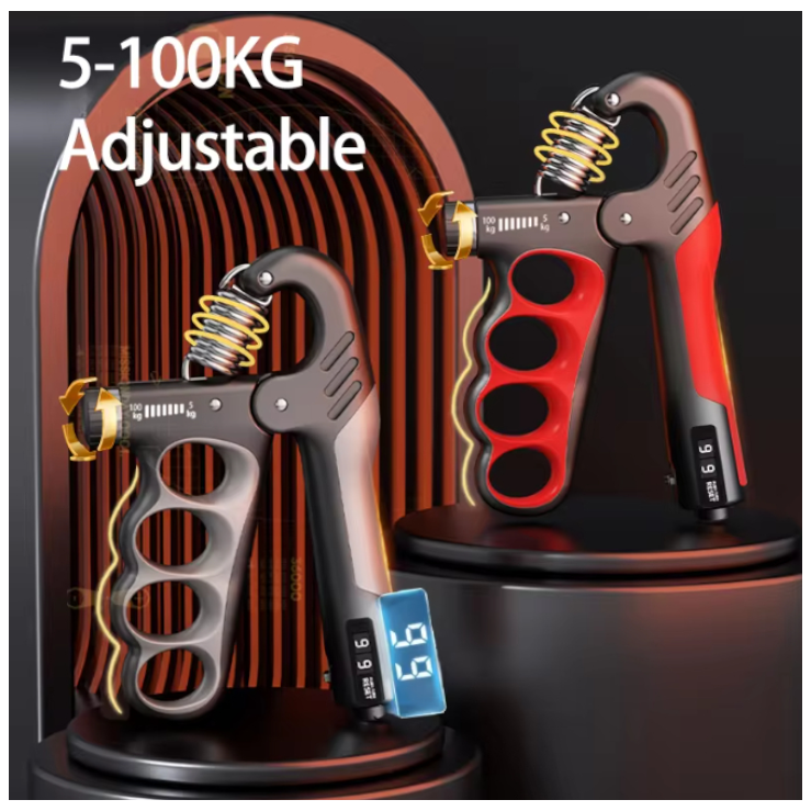 Wrist Expander for Gym, Adjustable Hand Strengthener, Muscle Recovery Trainer, Grip Exercise Tool 5–100 kg
