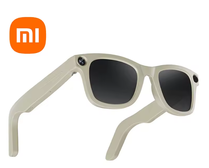 Xiaomi 4K Smart AI Glasses, Bluetooth HD 800W Pixel Camera, Waterproof Smart Glasses with Photo, Video, Voice Call, and Translation Functions