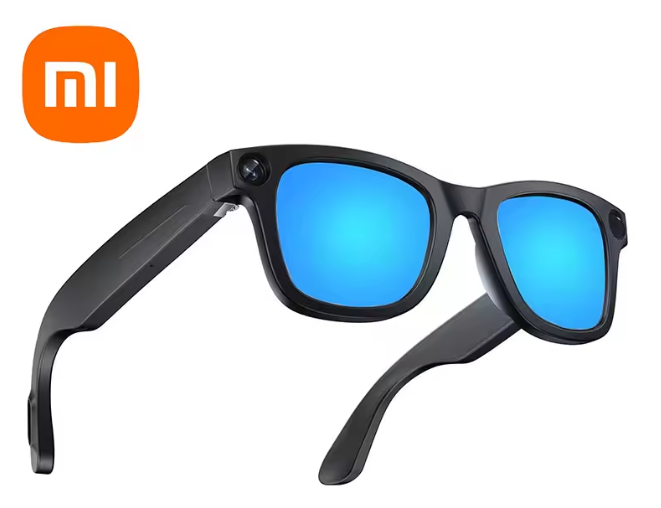 Xiaomi 4K Smart AI Glasses, Bluetooth HD 800W Pixel Camera, Waterproof Smart Glasses with Photo, Video, Voice Call, and Translation Functions
