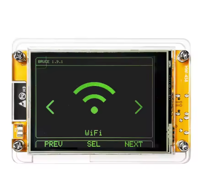 Hacking Device ESP32 Bruce CYD 2432S028 Wi-Fi Bluetooth NFC PN532 GNSS ATGM336H and Defensive Tools that Communicate with Secure and Reliable Wireless Networks