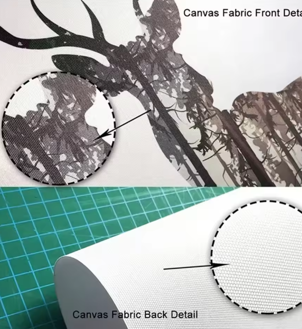 Vibrant Pixel Skull and Flames Canvas Poster, Unframed Wall Art Print for Bedroom, Office, or Living Room Decoration (1 Pc)