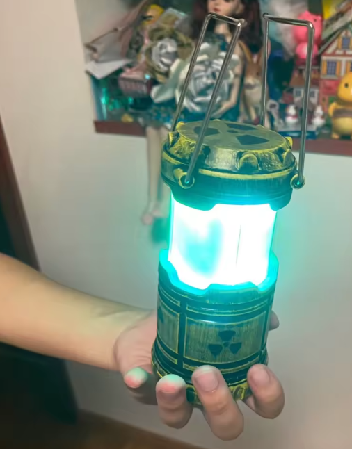 Mini Nuclear Reactor Simulation Flashlight, Handheld Gift Lamp, Camping Light, Halloween Gift, Night Light, Glowing Home Decoration