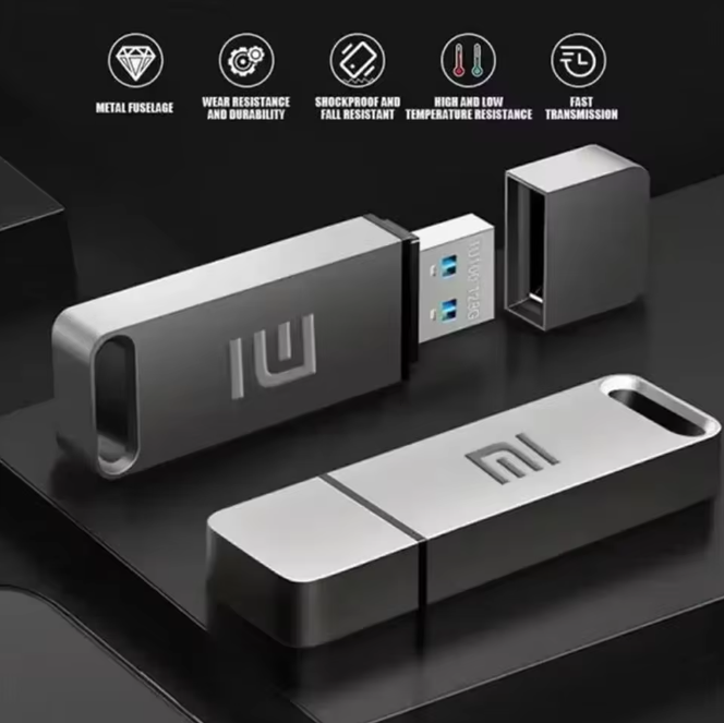 Xiaomi MIJIA Ultra USB Flash Drive 16TB, High-Speed USB 3.1 Pen Drive (2TB/4TB/8TB/16TB Options) for PC and Laptop, Portable Storage Device and Holiday Gift